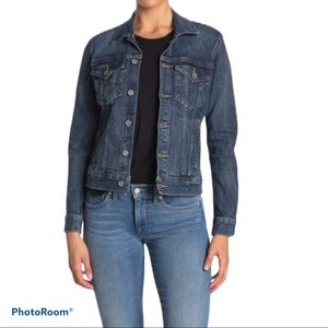 Lucky Brand Tomboy Denim Trucker Jacket size XL